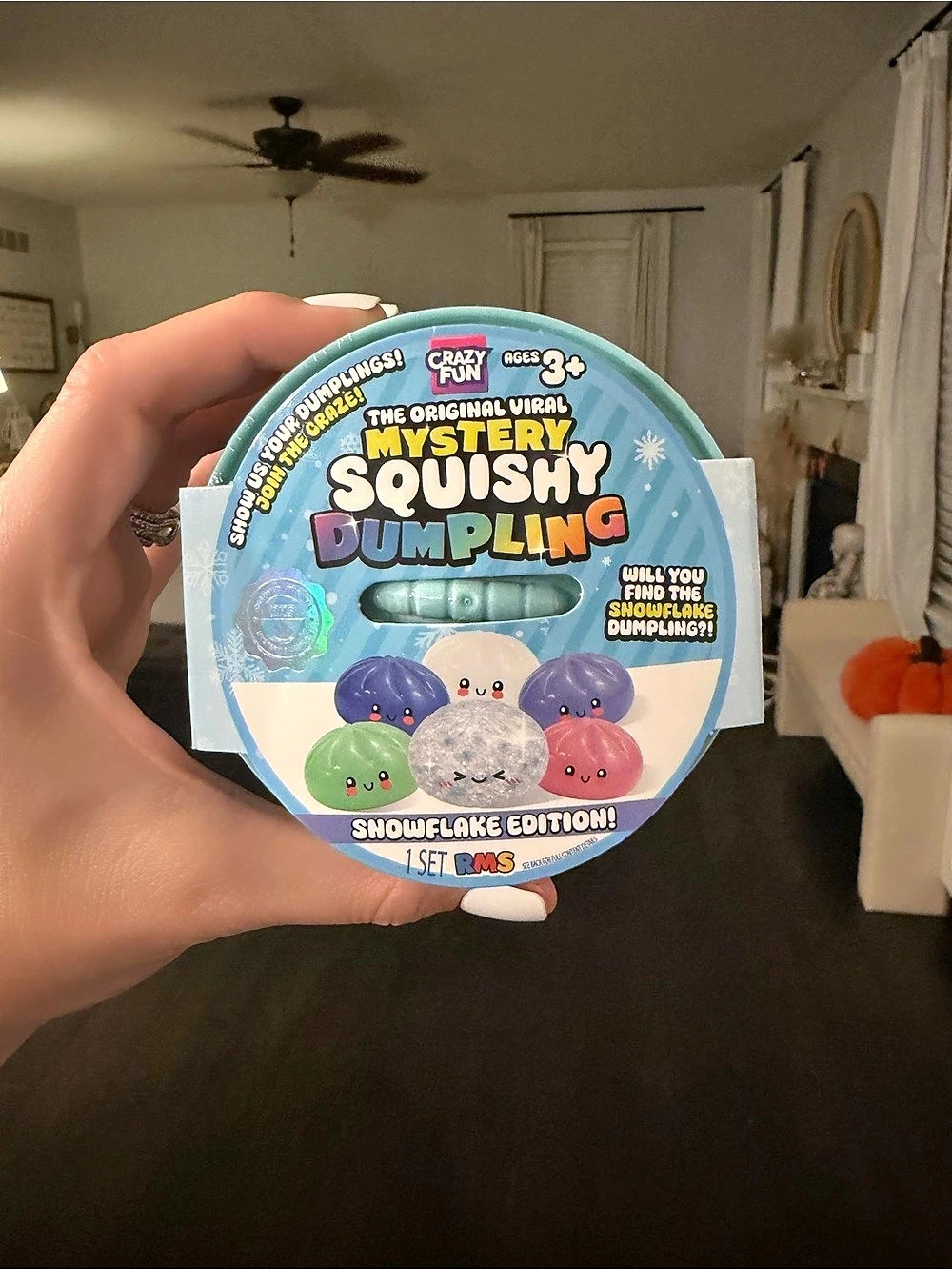 ✨ RMS SNOWFLAKE dumpling ❄️ Viral Squishy Mystery Dumpling Snowflake edition